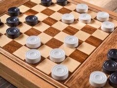 leikur Checkers Two Player