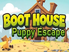 leikur Boot House Puppy Escape