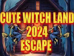 leikur Cute Witch Land 2024 Escape