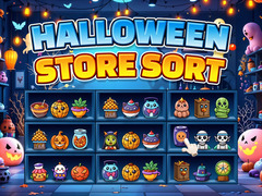 leikur Halloween Store Sort