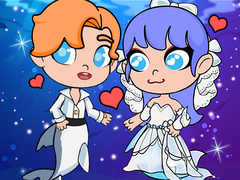 leikur Mermaid Wedding World
