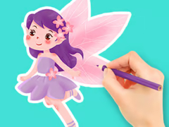 leikur Coloring Book: Flower Fairy