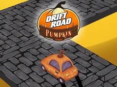 leikur Drift Road Pumpkin