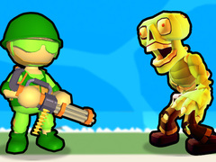 leikur Destruction of Stickman Zombie