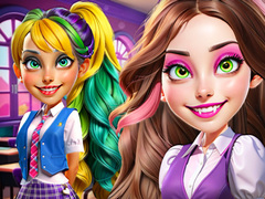 leikur Princesses at Horror School