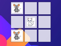 leikur Tic-tac-toe Mouse Vs Cat