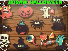 leikur Jigsaw Halloween