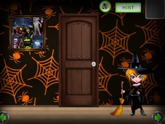 leikur Amgel Halloween Room Escape 40
