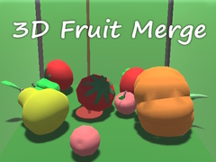 leikur 3D Fruit Merge