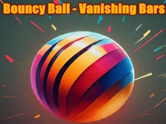 leikur Bouncy Ball - Vanishing Bars 