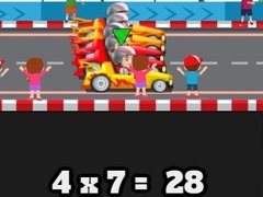 leikur Math Race Four Arithmetic