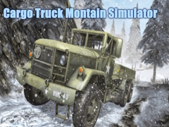 leikur Cargo Truck Montain Simulator