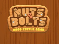 leikur Nuts & Bolts Wood Puzzle Game