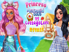 leikur Princess Cottage Core vs Mermaid Core Rivals