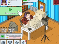 leikur Idle Blogger Simulator