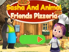 leikur Sasha And Animal Friends Pizzeria