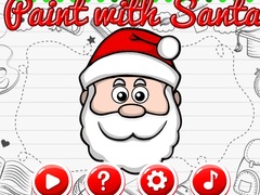 leikur Paint With Santa
