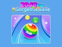 leikur 2048 Run: Gorgeous Balls 