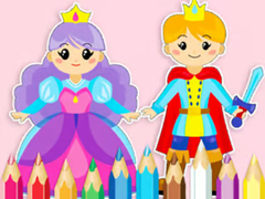 leikur Coloring Book: Sweet Royal Date