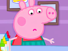 leikur Jigsaw Puzzle: Peppa Pig Fancy Pancake