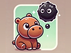 leikur Hide Moodeng Hippo!