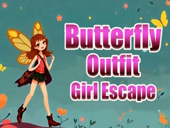 leikur Butterfly Outfit Girl Escape