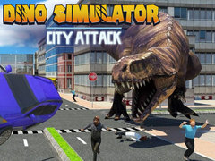 leikur Dino Simulator City Attack