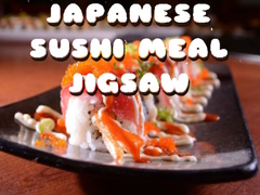 leikur Japanese Sushi Meal Jigsaw