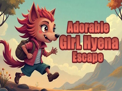 leikur Adorable Girl Hyena Escape 