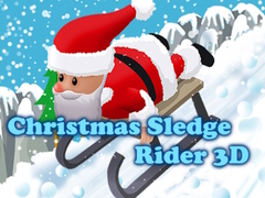leikur Christmas Sledge Rider 3D