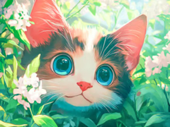 leikur Jigsaw Puzzle: Innocent Cat