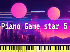 leikur Piano Game star 5
