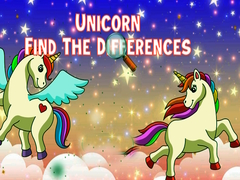 leikur Unicorn Find The Differences