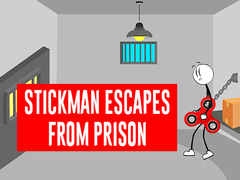 leikur Stickman Escapes From Prison