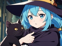 leikur Witchy And The Puzzle Adventures