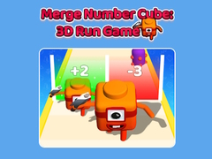 leikur Merge Number Cube: 3D Run Game