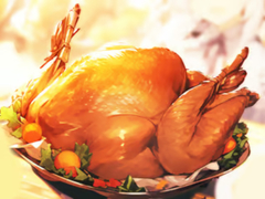 leikur Jigsaw Puzzle: Thanksgiving Harvest Dinner
