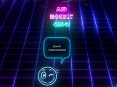 leikur Air Hockey Glow