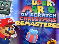 leikur Super Mario on Scratch Christmas Remastered