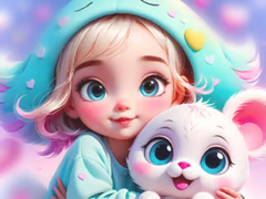 leikur Jigsaw Puzzle: Sweet Baby