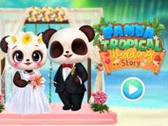 leikur Panda Tropical Wedding Story