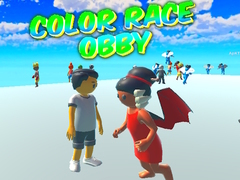 leikur Color Race Obby