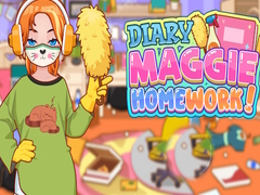 leikur Diary Maggie Homework!