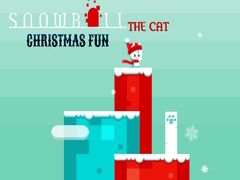 leikur Snowball The Cat Christmas Fun