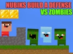 leikur Nubiks Build A Defense Vs Zombies