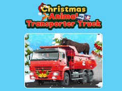leikur Christmas Animal Transporter Truck