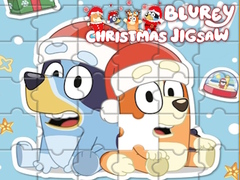 leikur Bluey Christmas Jigsaw