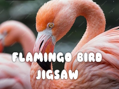 leikur Flamingo Bird Jigsaw
