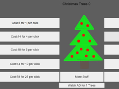 leikur Christmas Tree Clicker