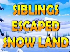 leikur Siblings Escaped Snow Land